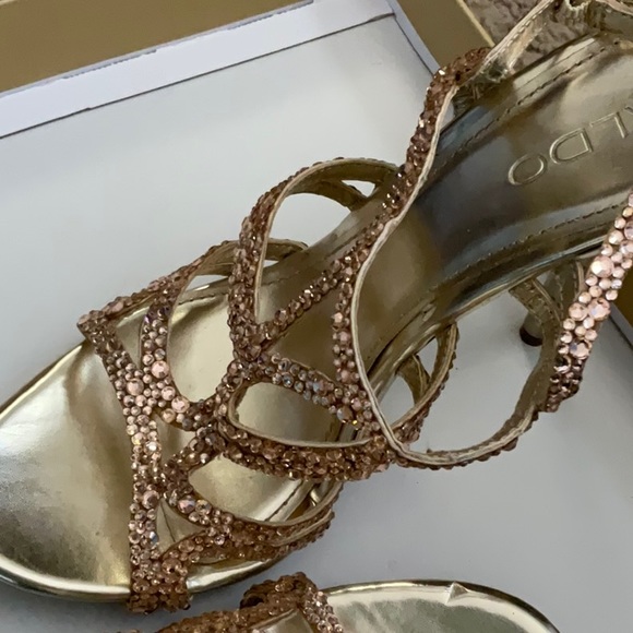 Strassed high heel sandals - Picture 6 of 9